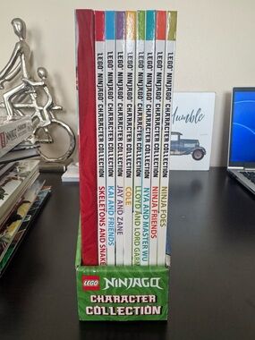 LEGO Ninjago Character Collection – 8 Books Set (No Minifigure)